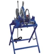 TRANSWELD 160PT HDPE lefolyó csőhegesztő gép pados tompahegesztéssel szennyvíz és esővíz rendszerekhez 50-160mm